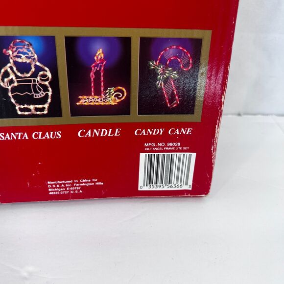 Ornamental Christmas Light Up Silhouette Trumpet Angel Holiday Plug-In Window - Picture 9 of 12